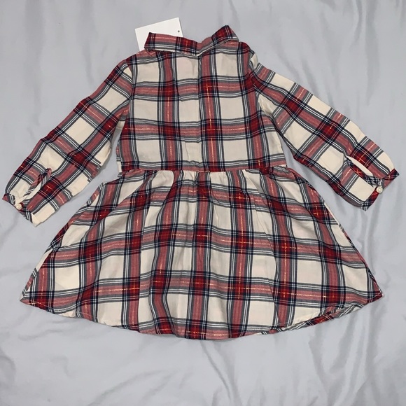 NWT! toddler Christmas button down dress. - Picture 4 of 4